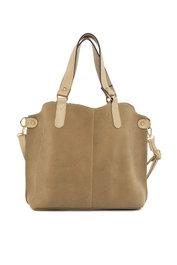 Zoozie Bags Bolso Bandolera de Imitación de Nobuk en Visón